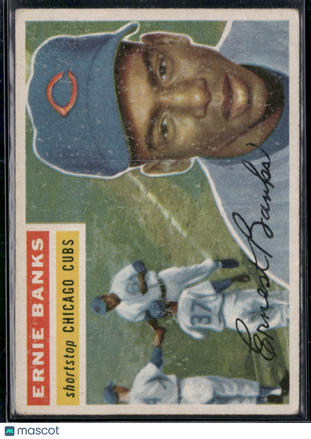 1956 Topps ERNIE BANKS #15