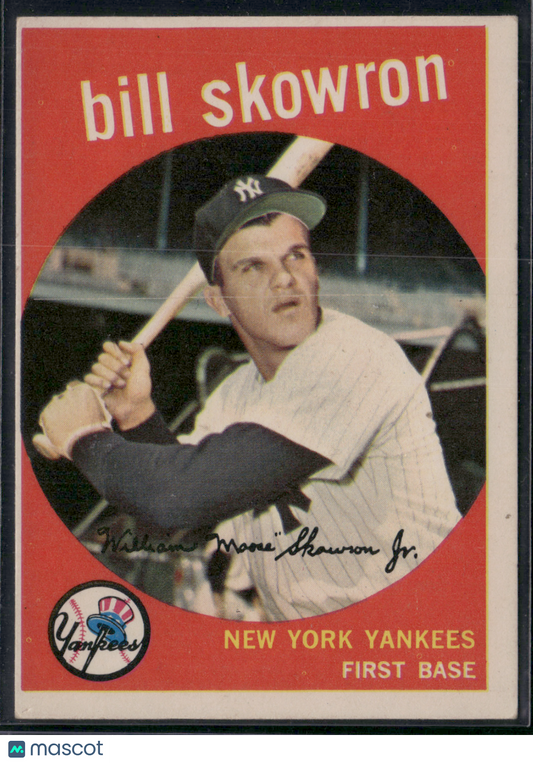 1959 Topps BILL "MOOSE" SKOWRON #90