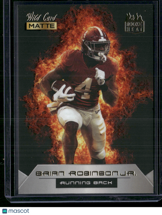 2022 Matte BRIAN ROBINSON JR #RH-5 Rookie Heat (NM)