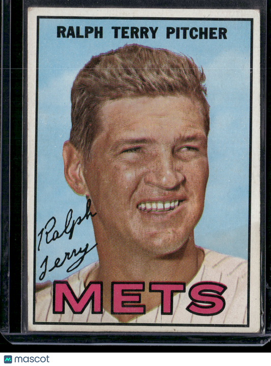 1967 Topps RALPH TERRY #59