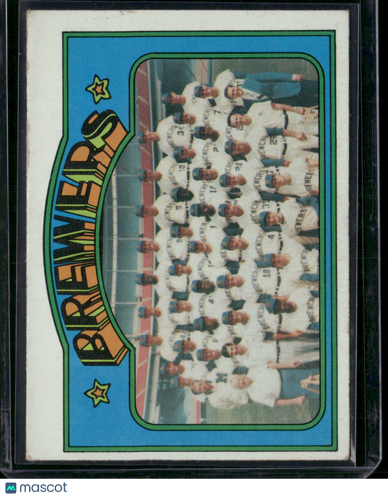 1972 Topps MILWAUKEE BREWERS #106 (VG)