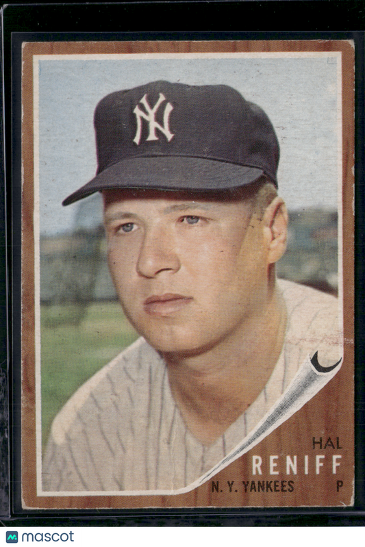 1962 Topps HAL RENIFF #159