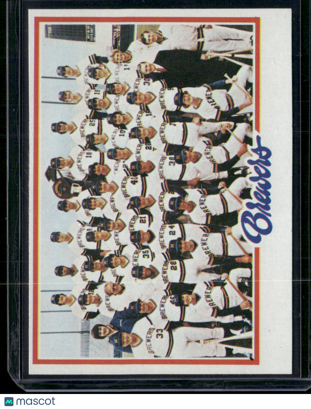 1978 Topps MILWAUKEE BREWERS #328 (EX-EX/MT)