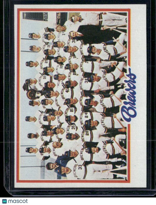 1978 Topps MILWAUKEE BREWERS #328 (EX-EX/MT)