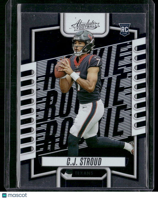 2023 Panini Absolute Football C.J. STROUD #102 Rookie RC