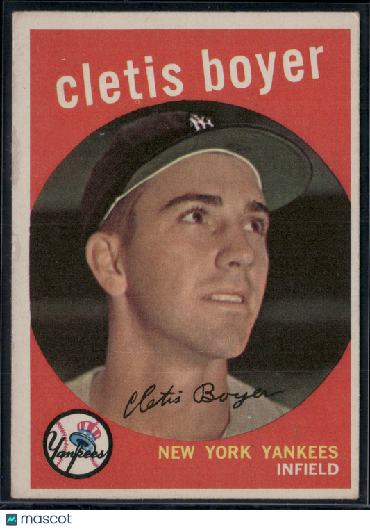 1959 Topps CLETIS BOYER #251