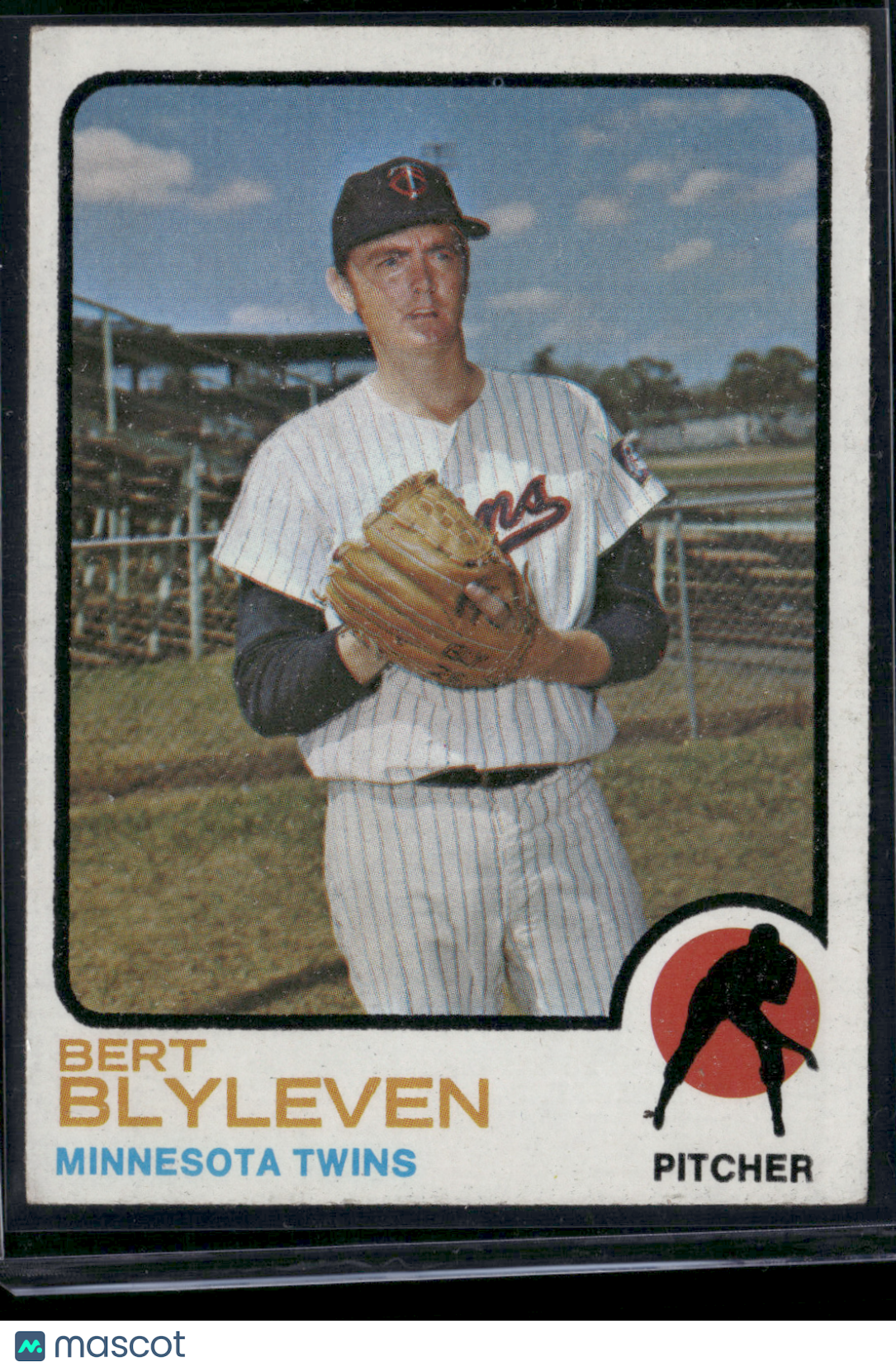 1973 Topps BERT BLYLEVEN #199 (VG/EX)
