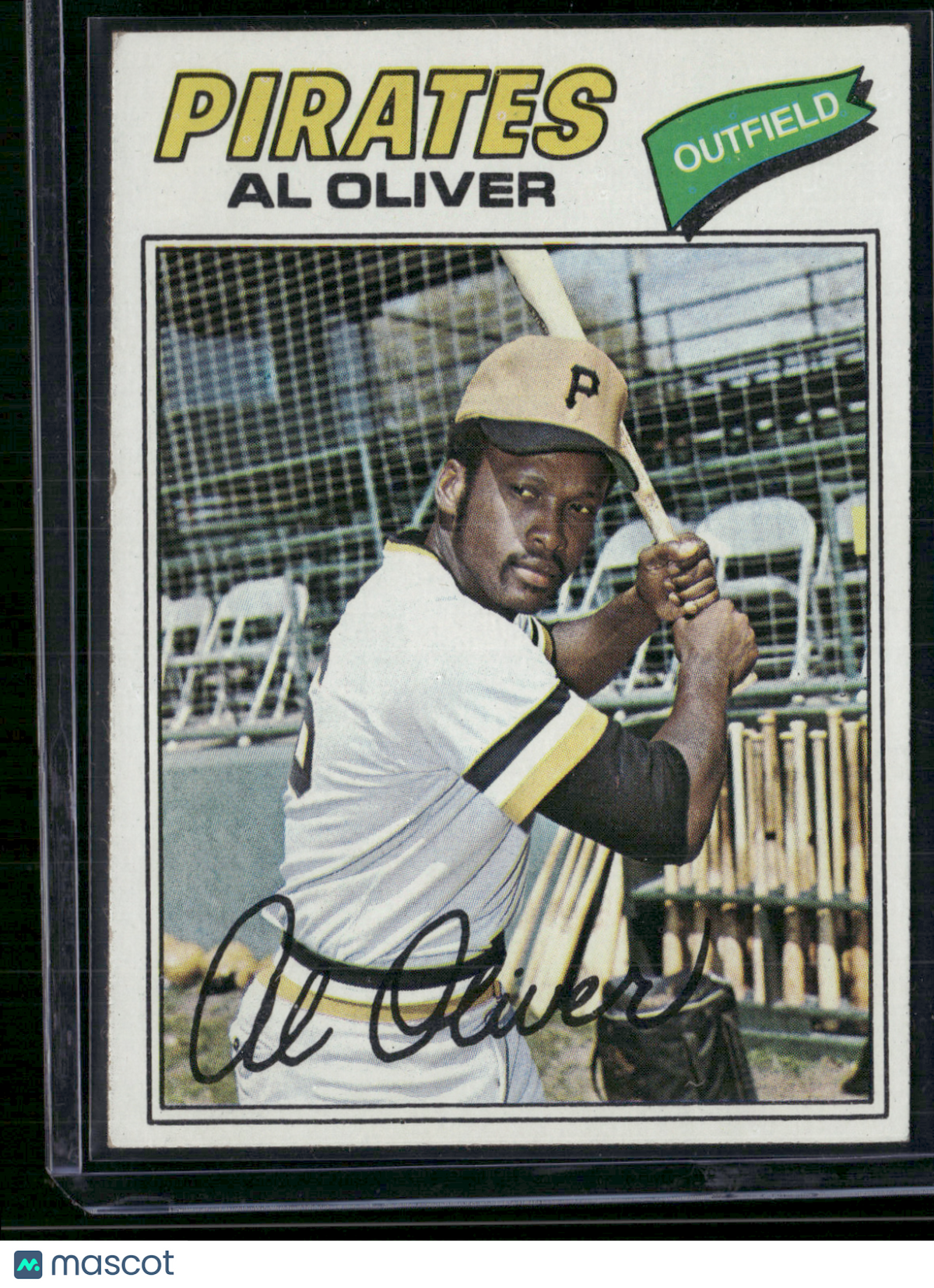 1977 Topps AL OLIVER #130 (EX)