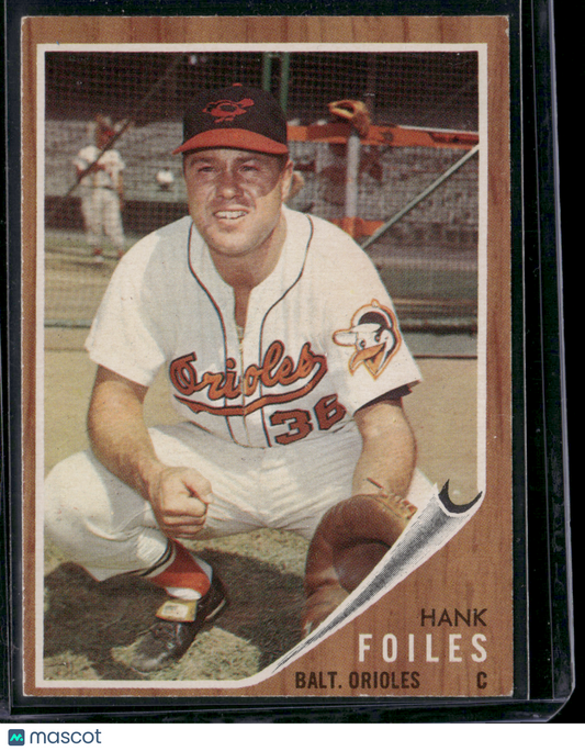 1962 Topps HANK FOILES #112 (VG)