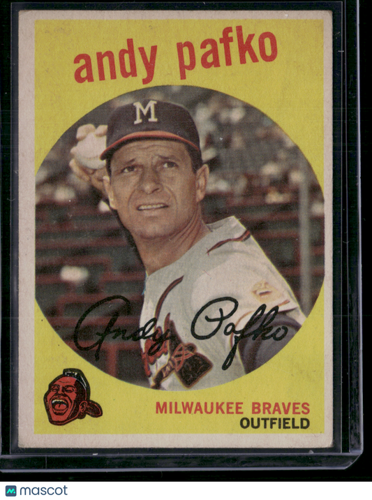 1959 Topps ANDY PAFKO #27