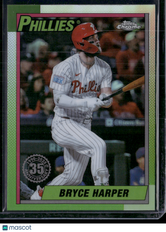 2025 Topps Chrome BRYCE HARPER #90CB-12 90 Design