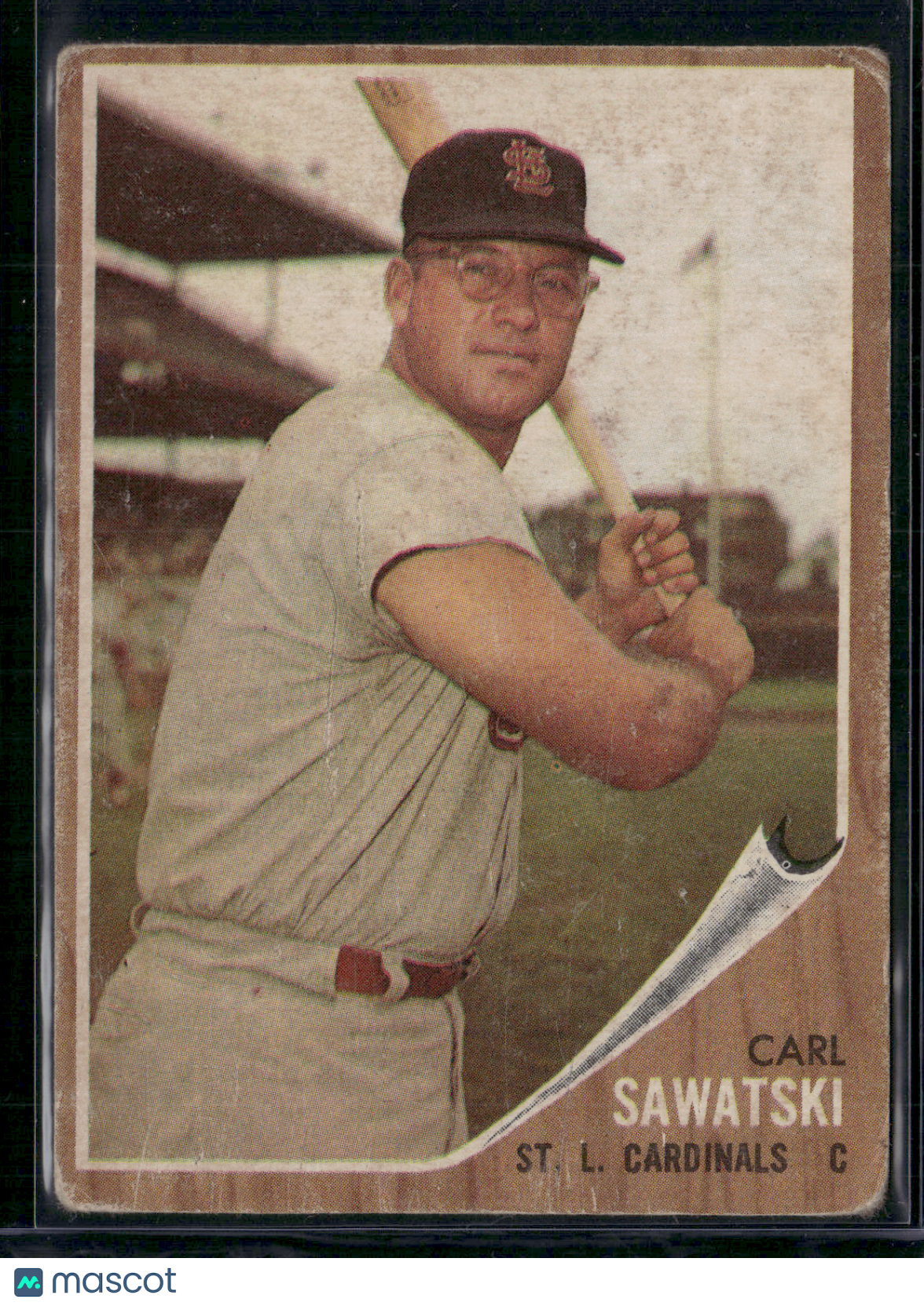 1962 Topps CARL SAWATSKI #106