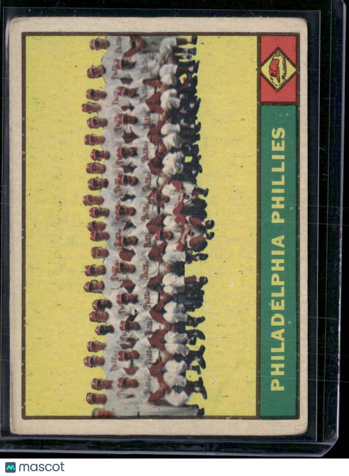 1961 Topps PHILADELPHI PHILLIES #491 (VG)