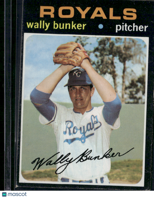 1971 Topps WALLY BUNKER #528 (VG)