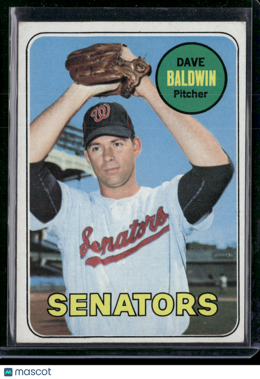 1969 Topps DAVE BALDWIN #132 (VG)
