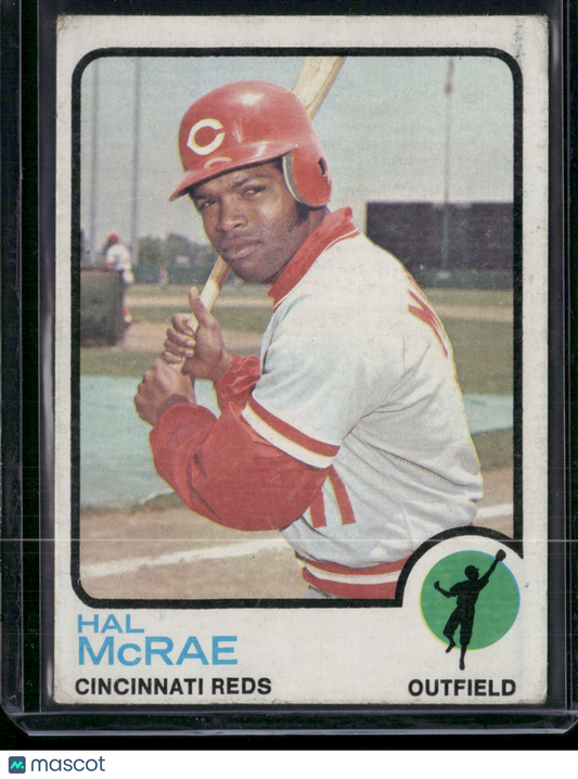 1973 Topps HAL MCRAE #28 (VG-VG/EX)