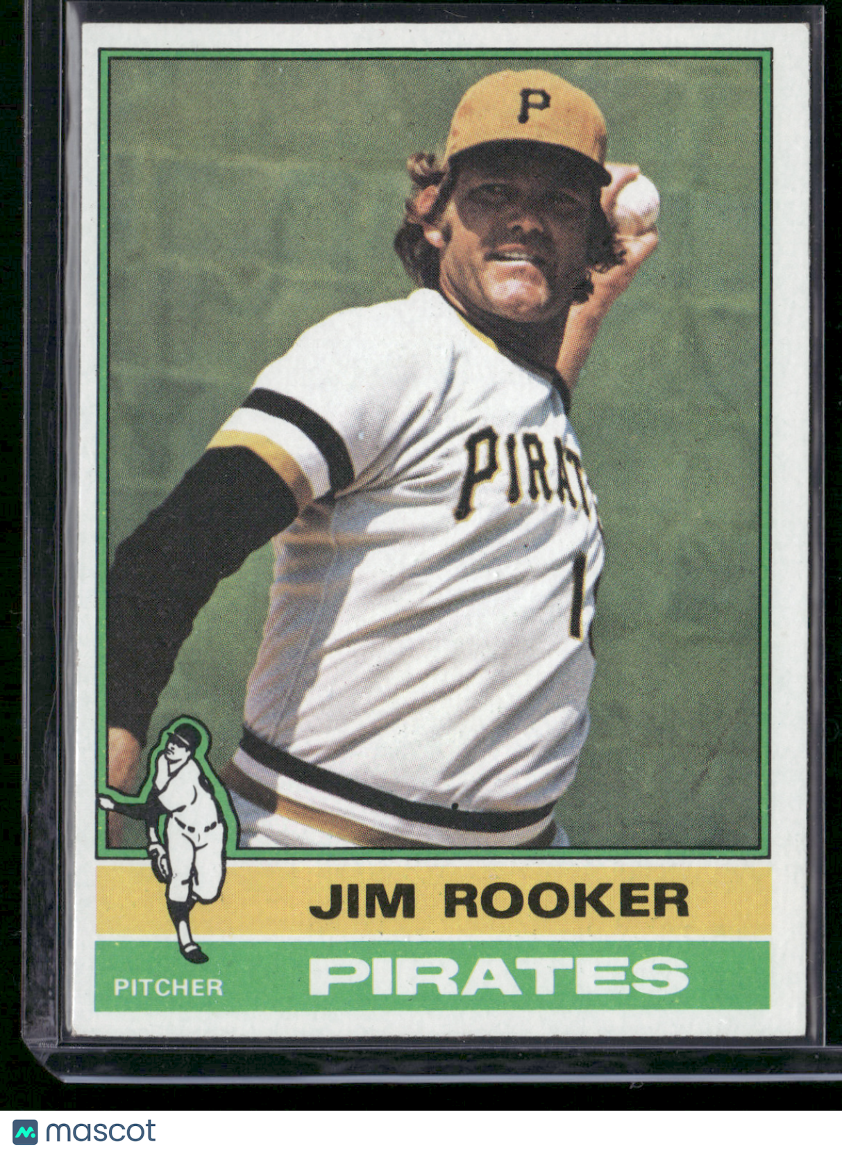 1976 Topps JIM ROOKER #243 (VG-Surface dimple)