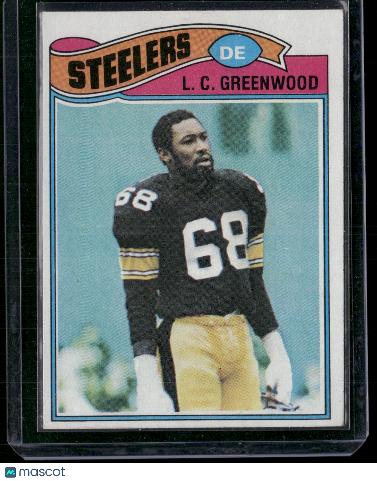 1977 Topps L.C. GREENWOOD #355 (VG/EX-EX)