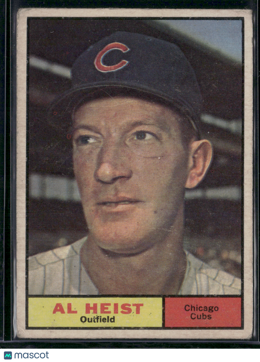 1961 Topps AL HEIST #302