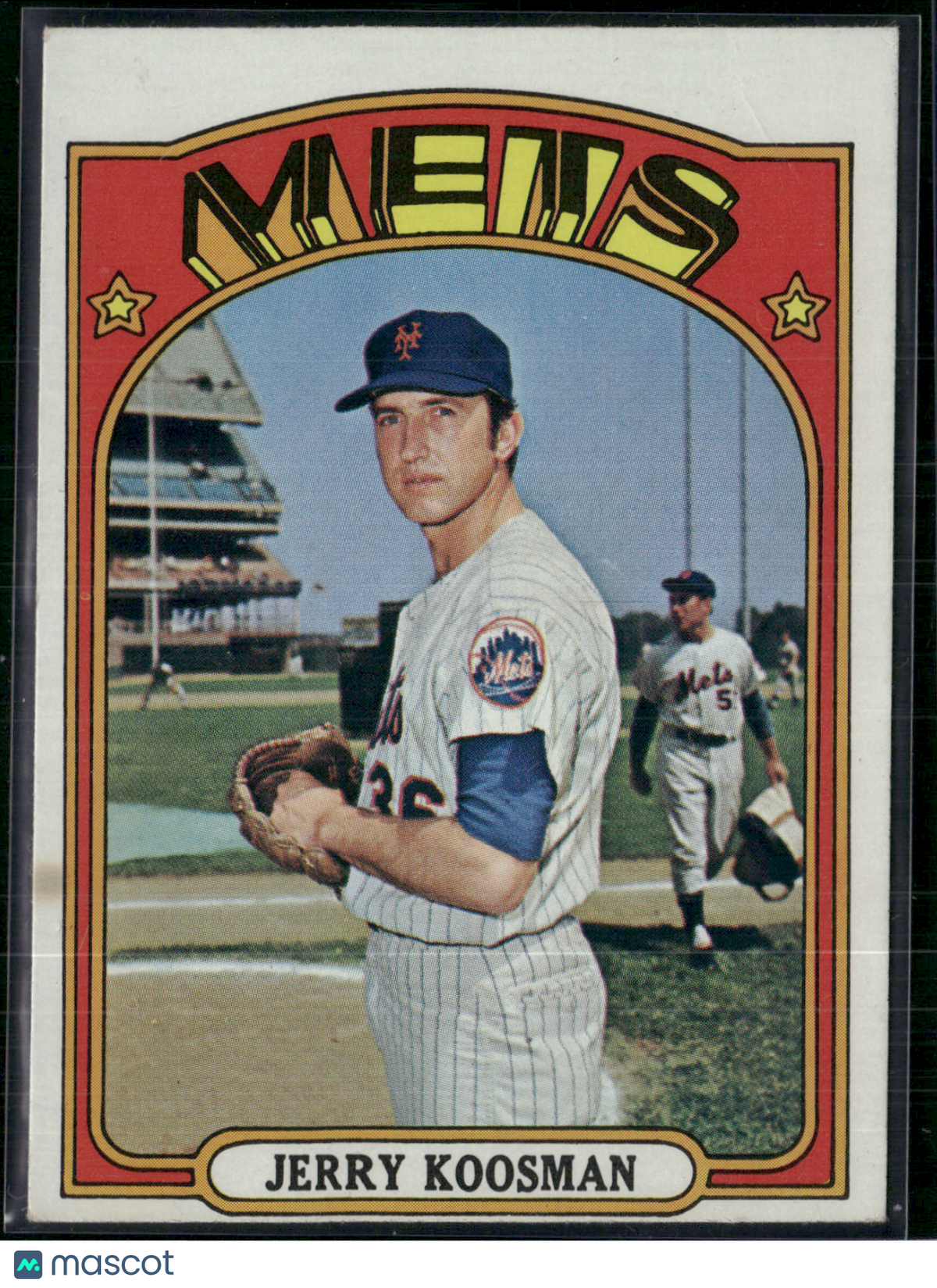 1972 Topps JERRY KOOSMAN #697 Light wrinkle (VG/EX)