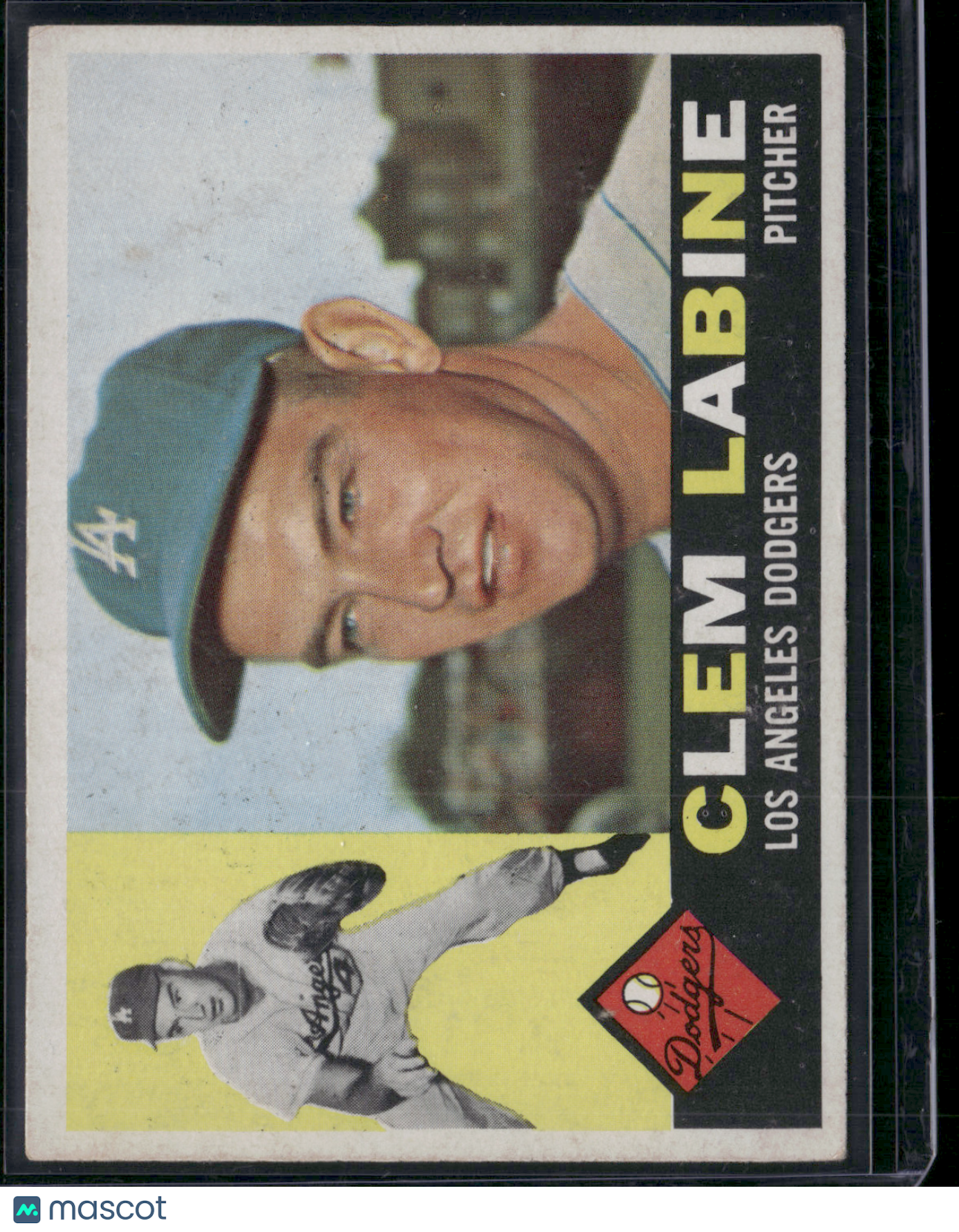 1960 Topps CLEM LABINE #29 (VG)