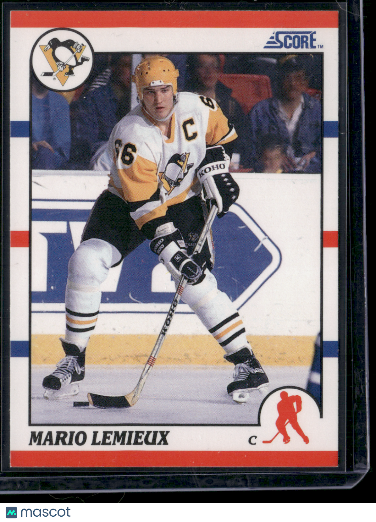 1990 Score MARIO LEMIEUX #2 (EX-EX/MT)