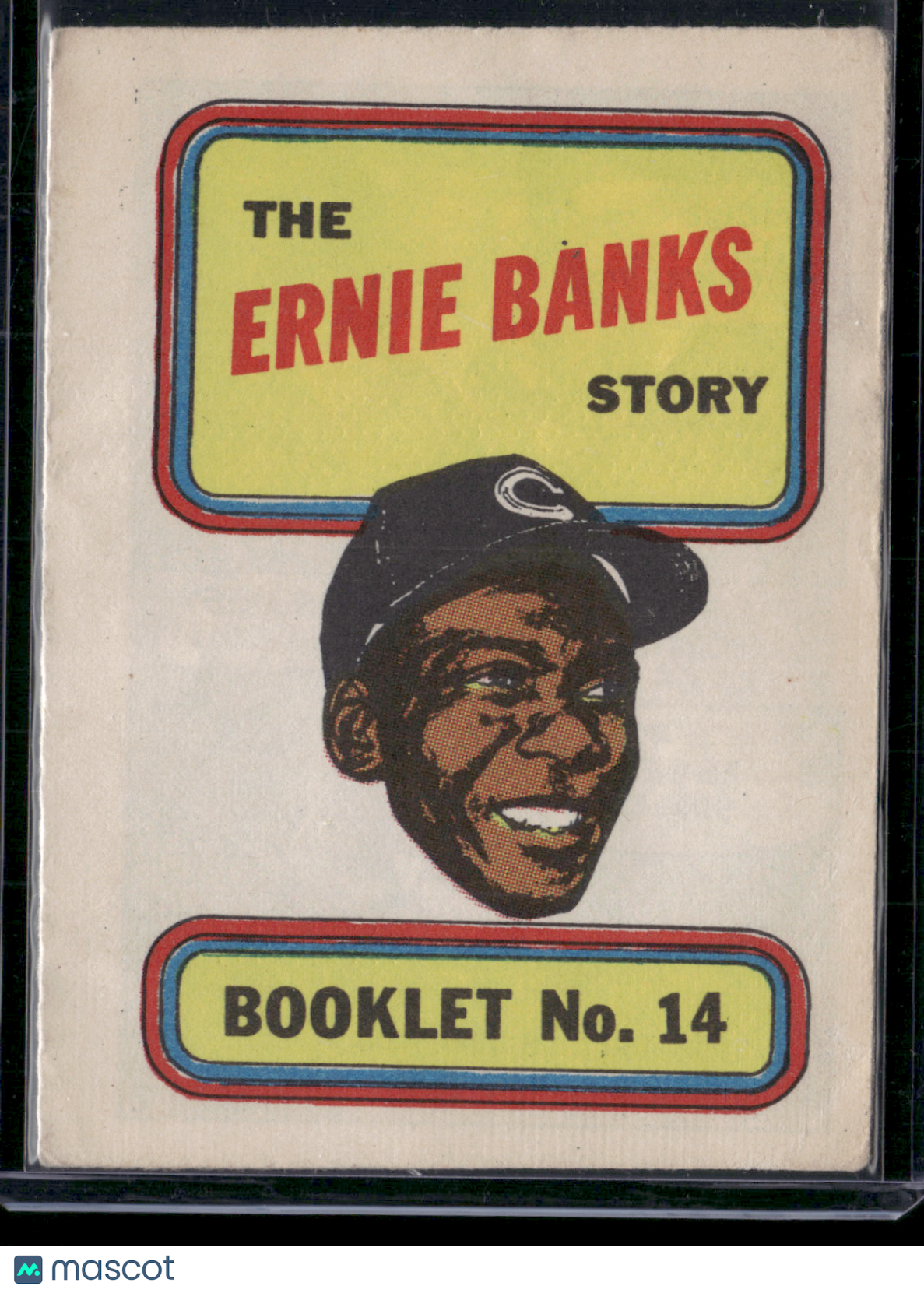 1970 Topps ERNIE BANKS #14 Ernie Banks Story Booklet No. 14 (VG)