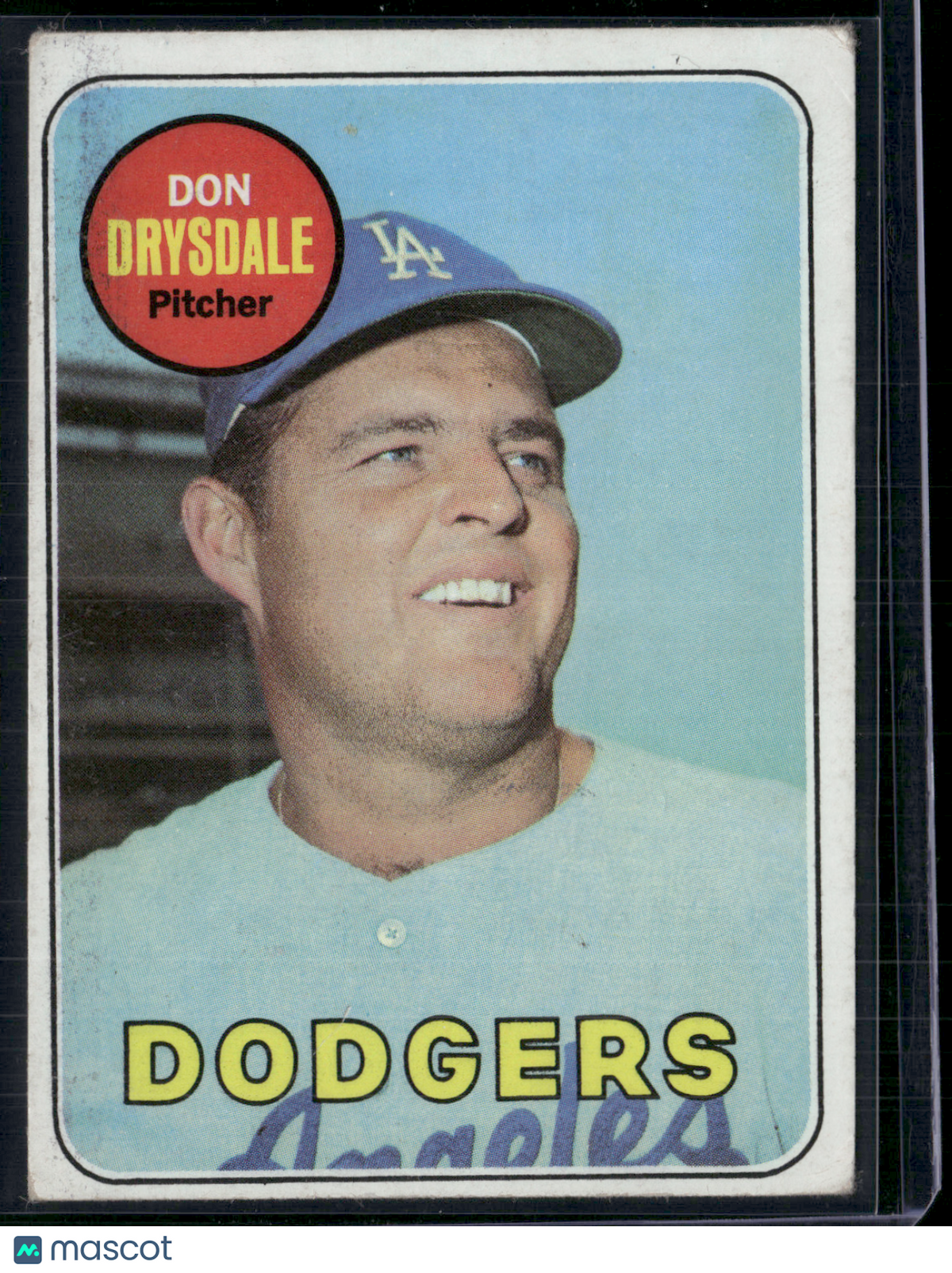 1969 Topps DON DRYSDALE #400 (VG-VG/EX)