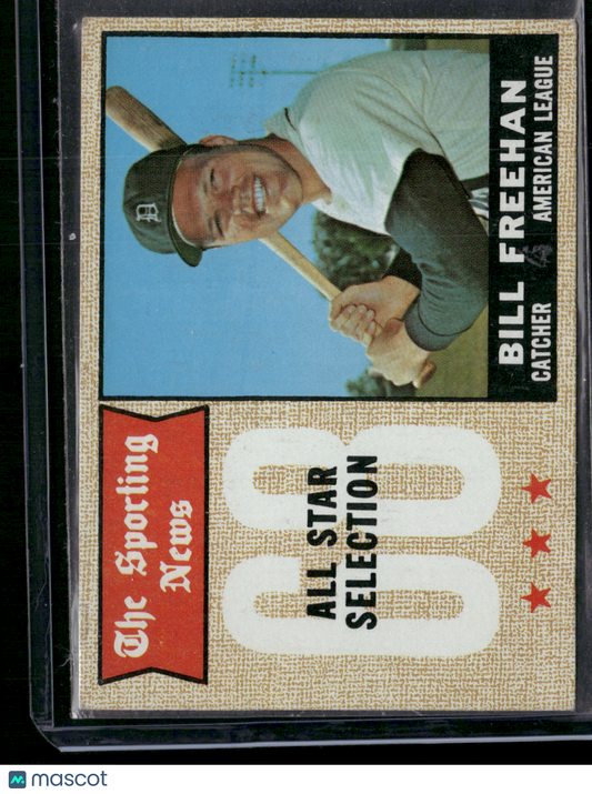 1968 Topps BILL FREEHAN #375 ALL STAR