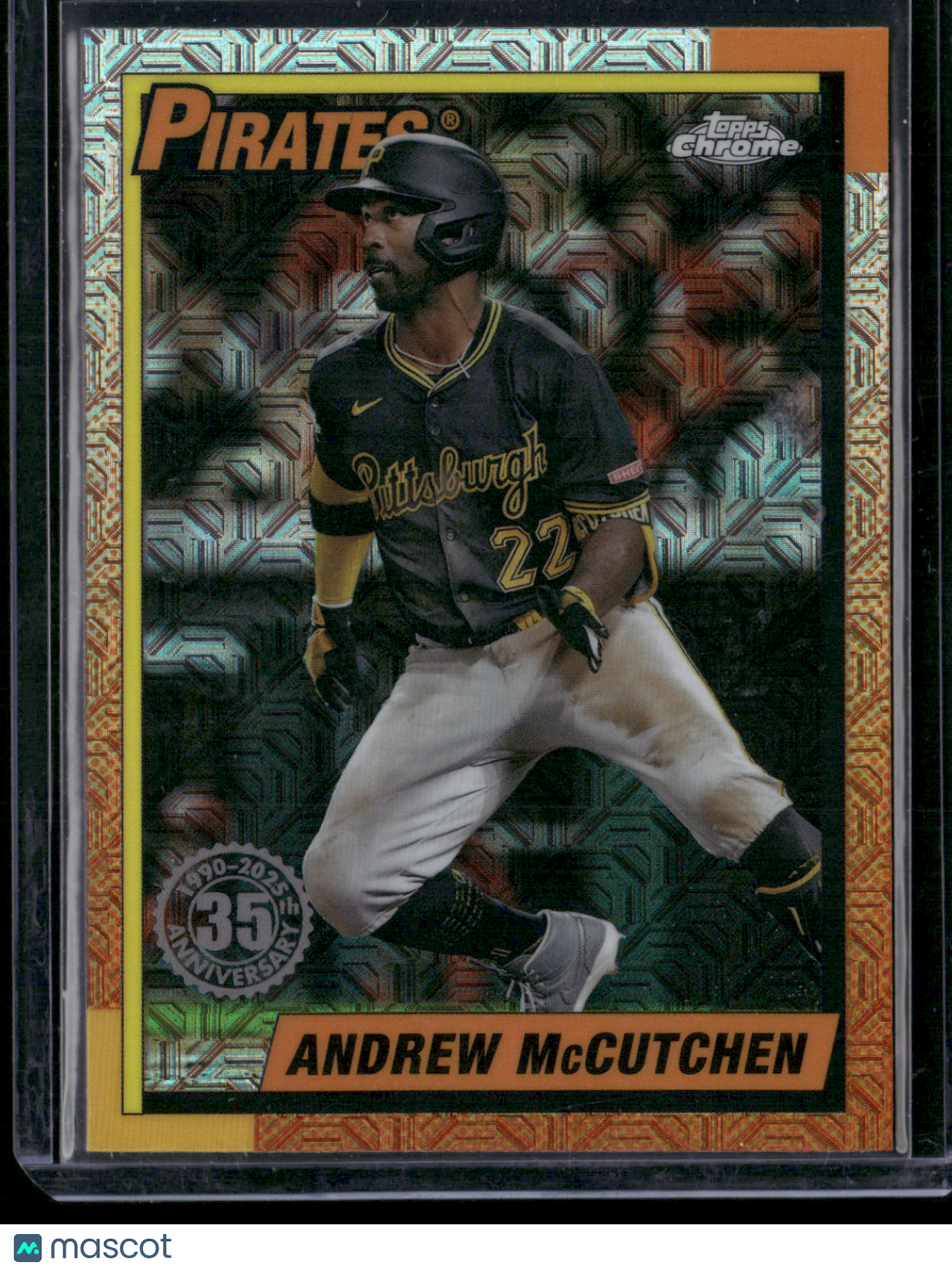 2025 Topps Series 1 ANDREW MCCUTCHEN #T90C-95 Mojo Refractor