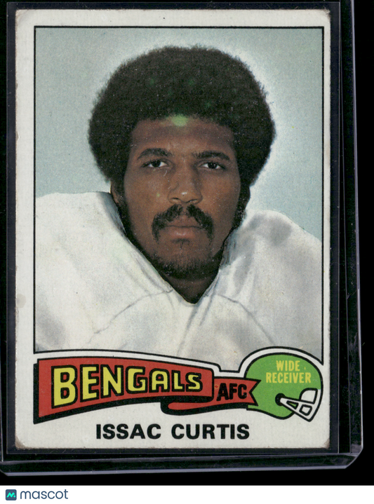 1975 Topps ISSAC CURTIS #25 (Good - Surface dents)