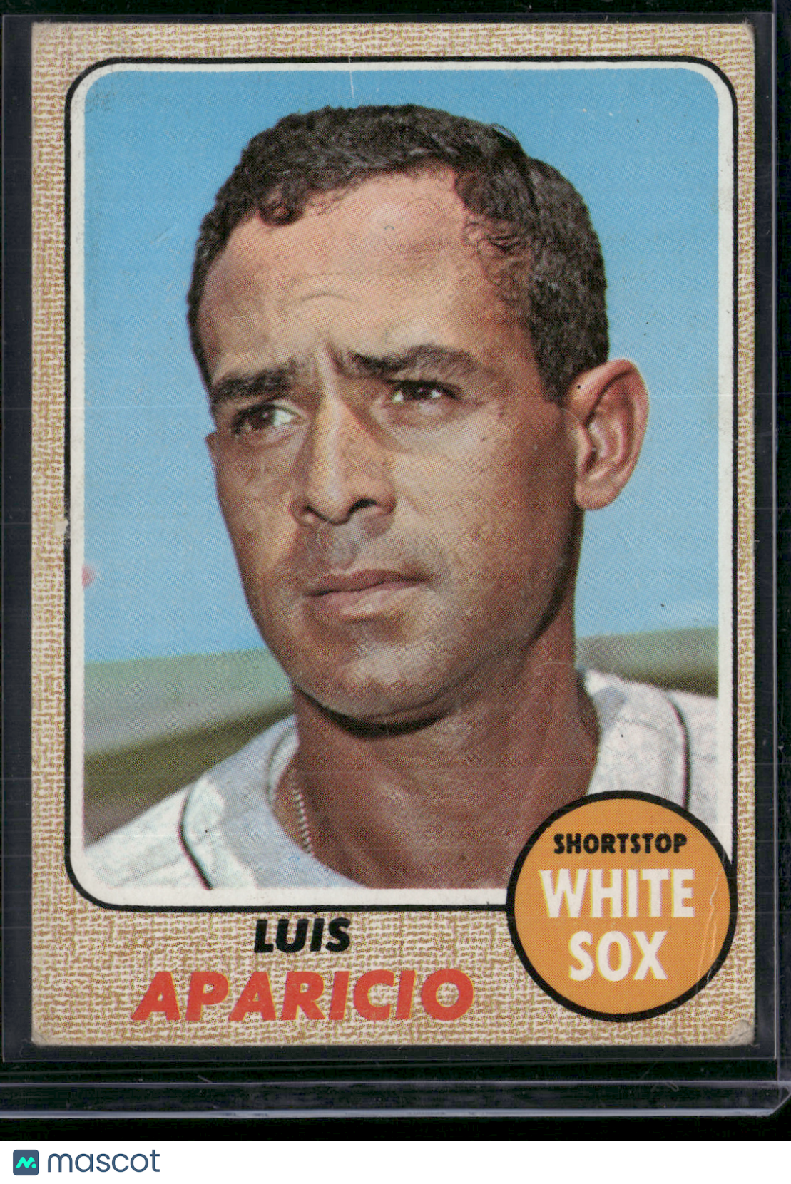 1968 Topps LUIS APARICIO #310 Surface Dent Light Wrinkle (VG)