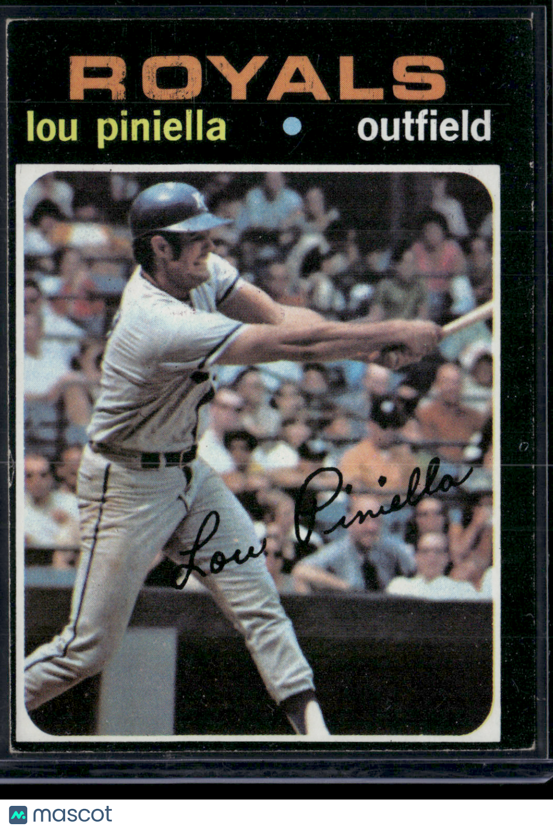 1971 Topps LOU PINIELLA #35