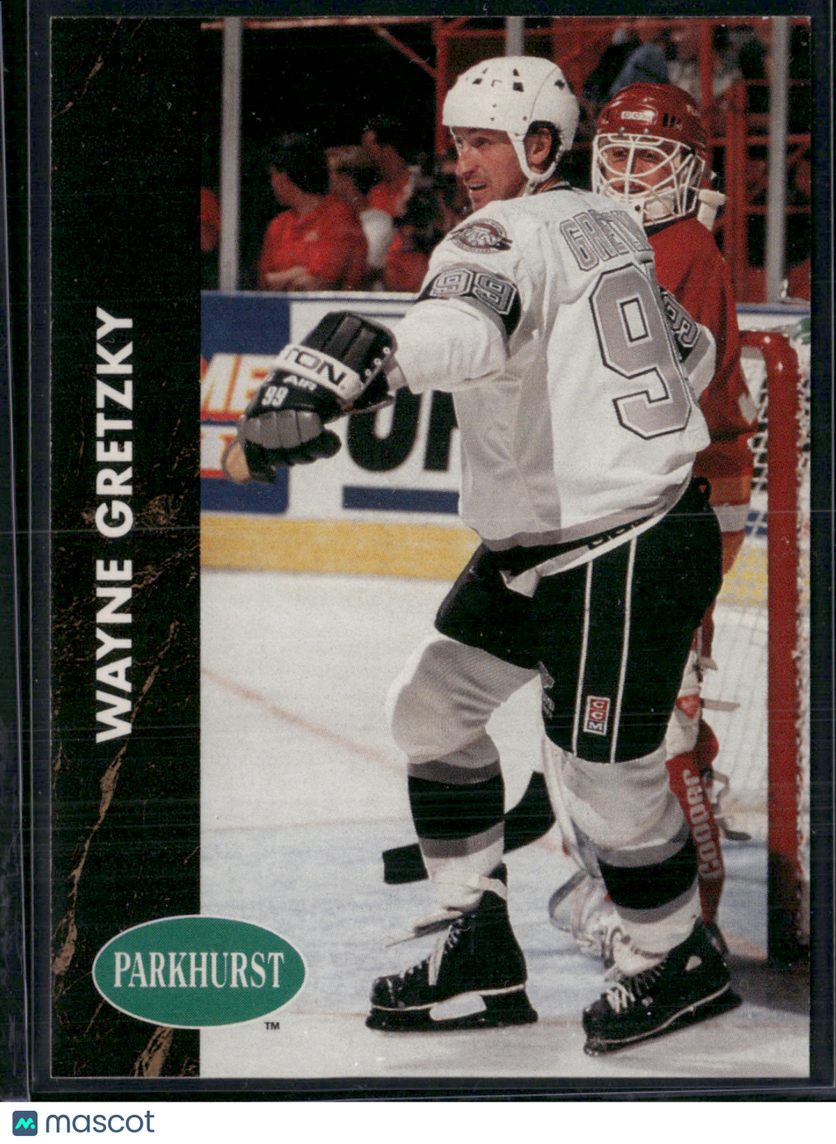 1991 Parkhurst WAYNE GRETZKY #73 Edge Chipping (EX)