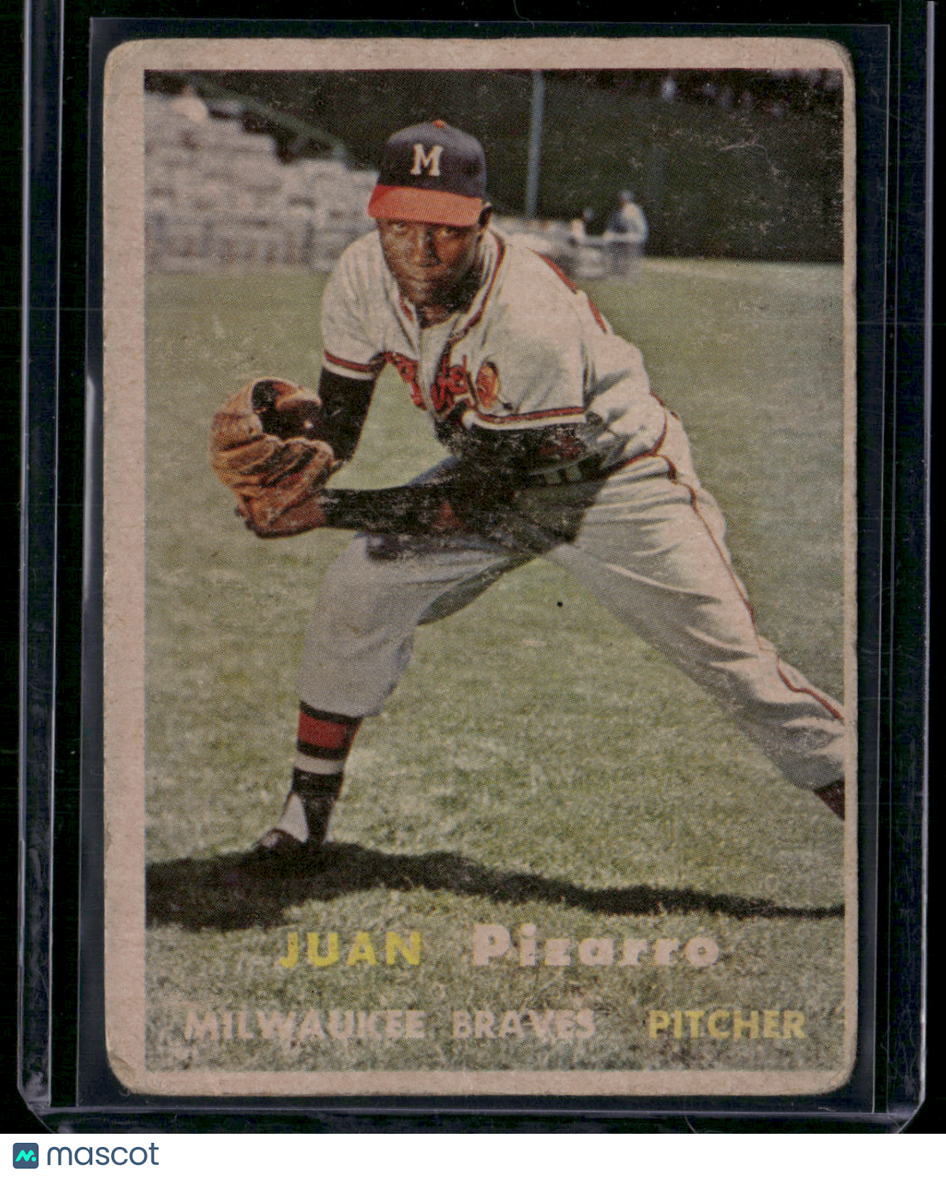 1957 Topps JUAN PIZARRO #383 Rookie RC