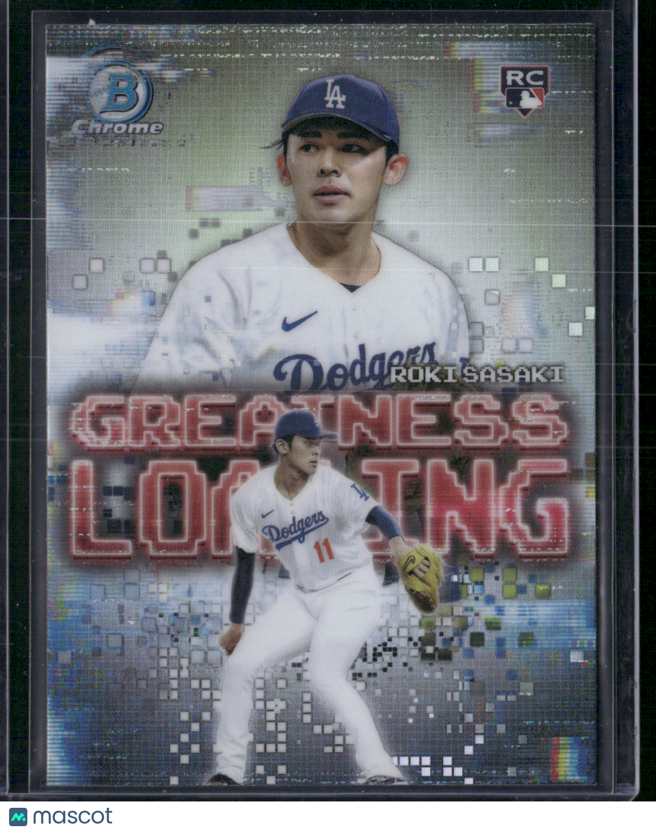 2025 Bowman ROKI SASAKI RC Rookie Card #GL-23 Greatness Loading