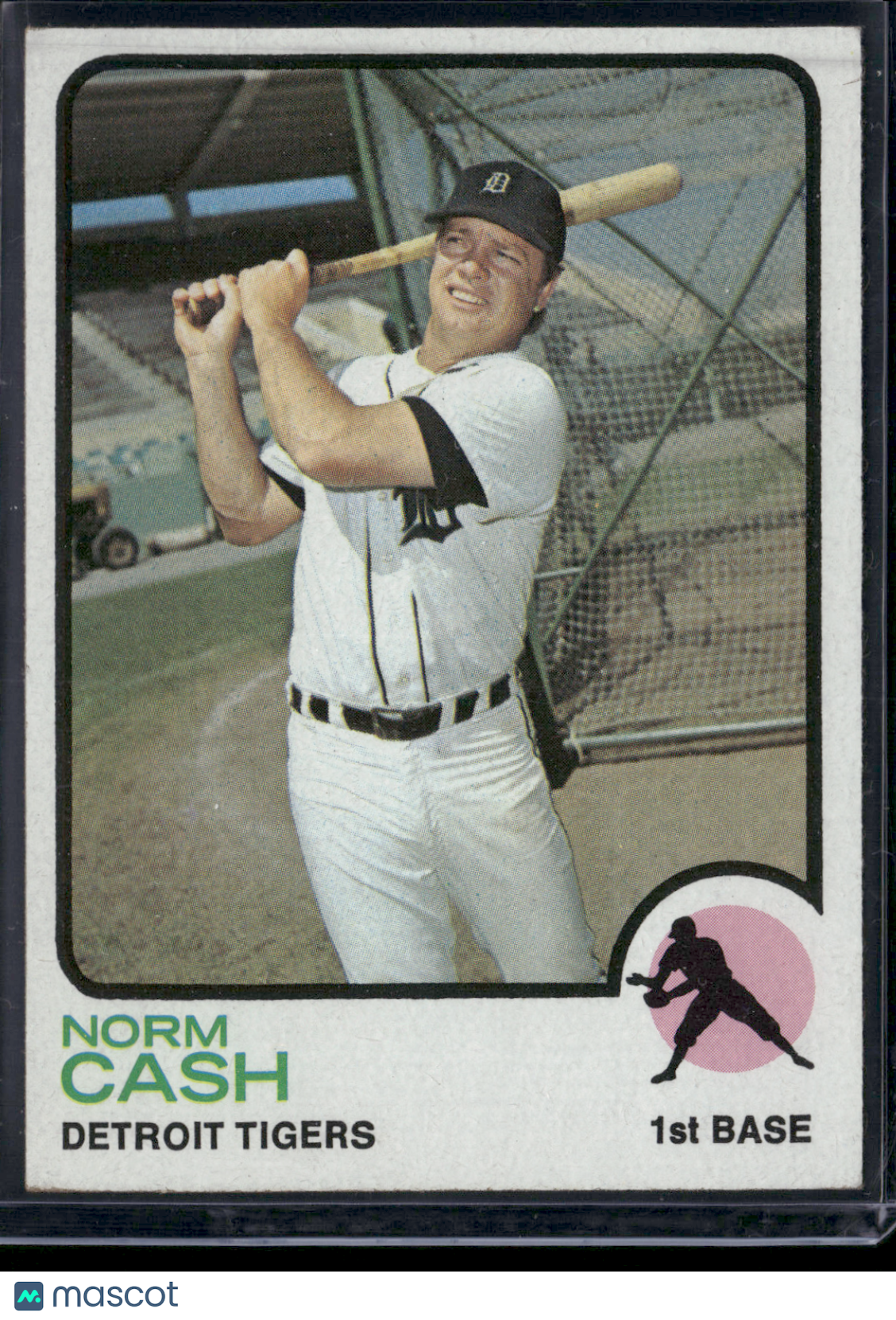 1973 Topps NORM CASH #485 (VG-EX)