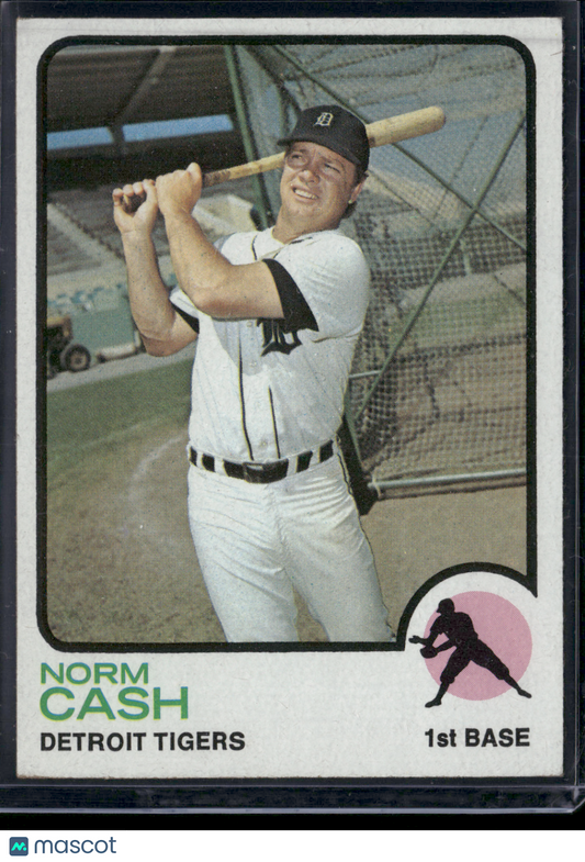 1973 Topps NORM CASH #485 (VG-EX)