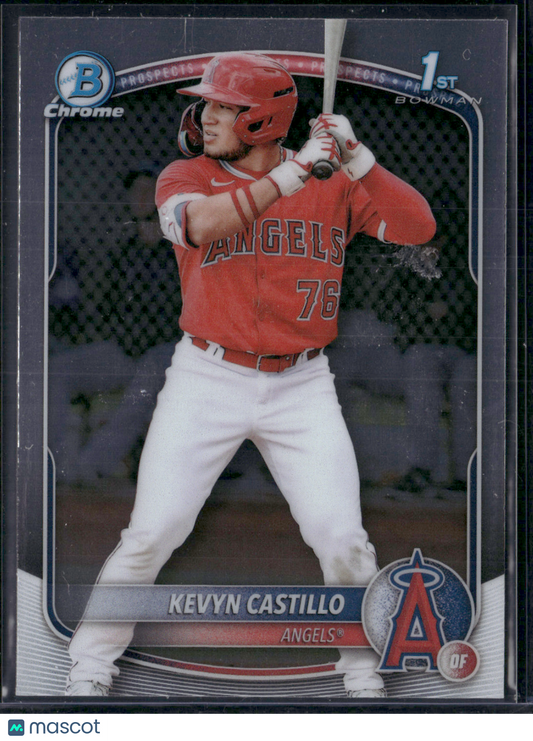 2025 Bowman KEVYN CASTILLO #BCP-82 1st Bowman Chrome