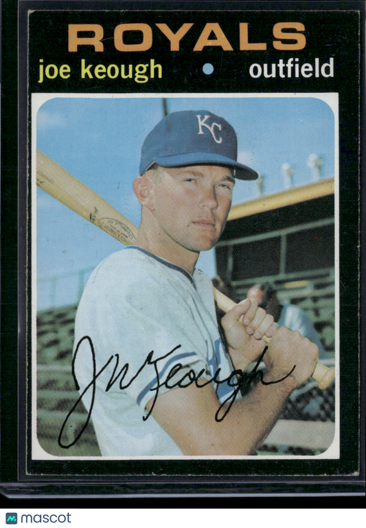 1971 Topps JOE KEOUGH #451 (VG - Light Scratches)