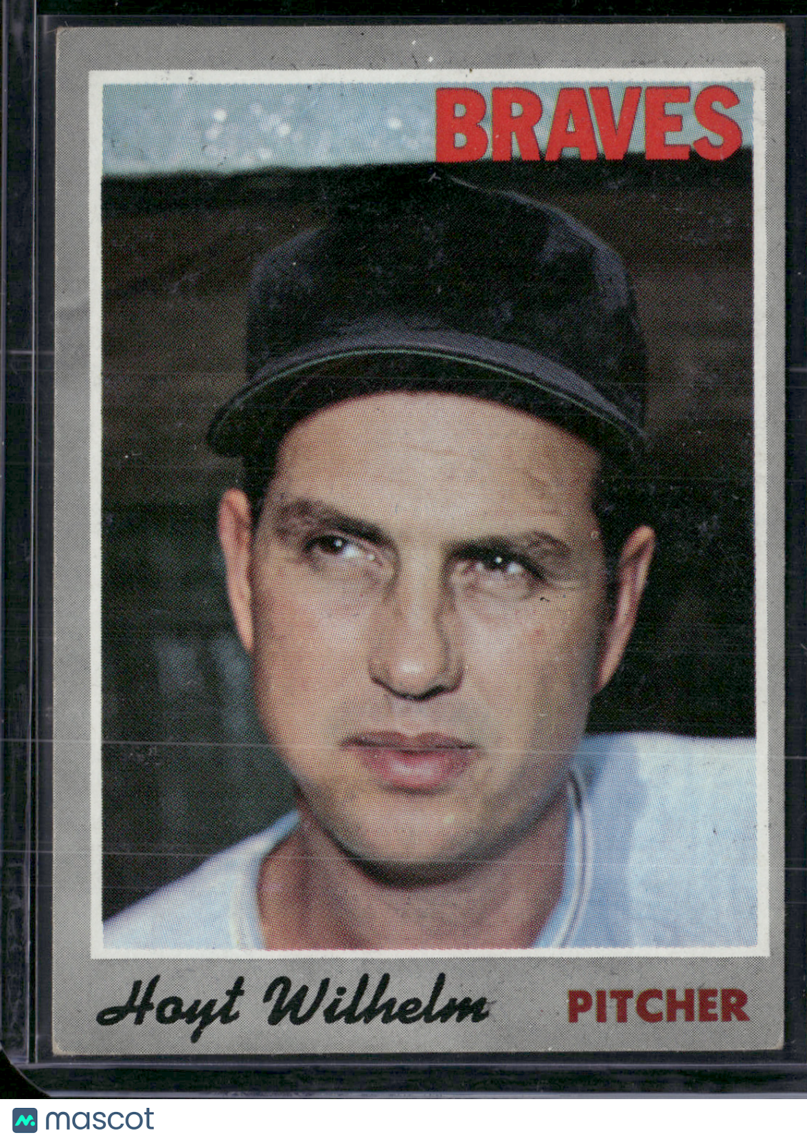 1970 Topps HOYT WILHELM #17 (VG/EX)