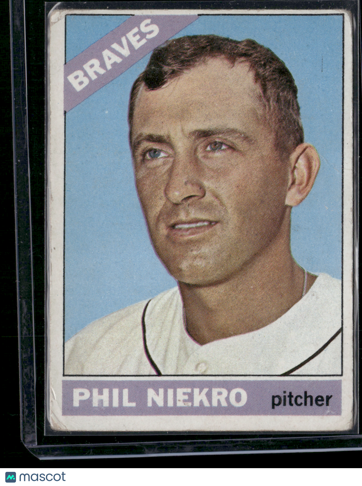 1966 Topps PHIL NIEKRO #28 Wrinkle (Good)