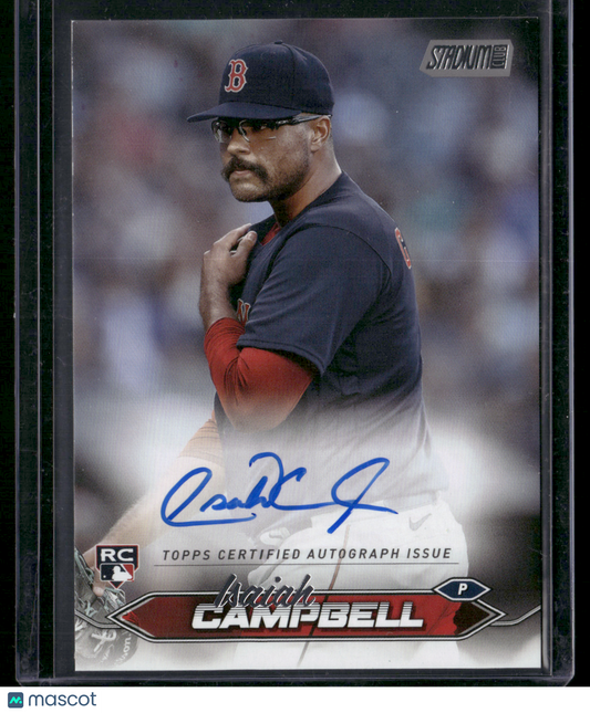 2024 Stadium Club ISAIAH CAMPBELL #SCBA-IC Rookie Auto RC (NM)