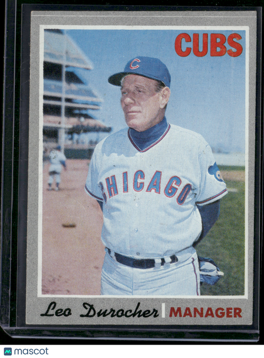 1970 Topps LEO DUROCHER #291 (VG-EX)