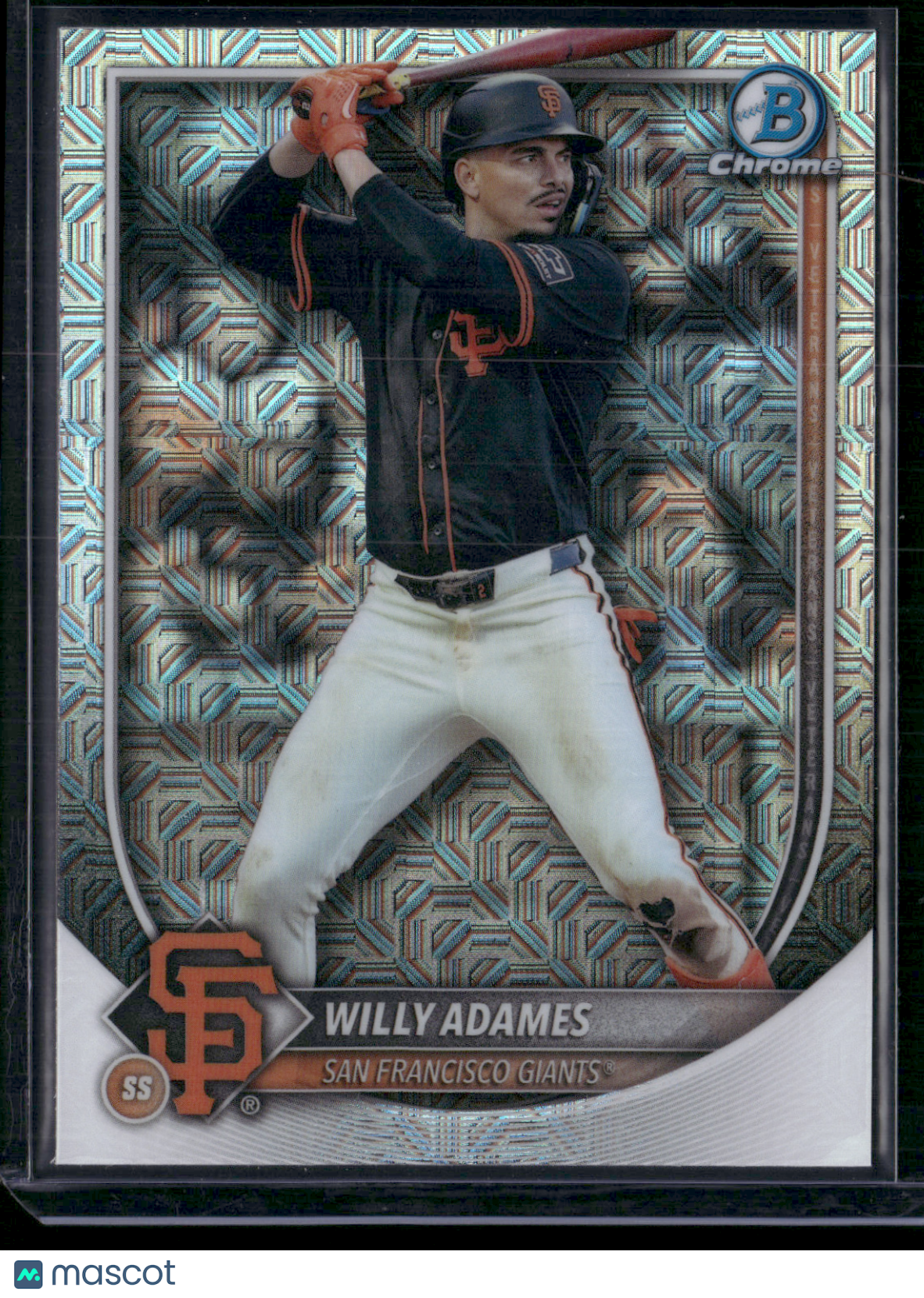 2025 Bowman Chrome WILLY ADAMES #14 Mega