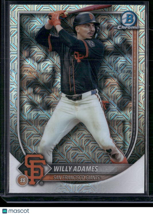 2025 Bowman Chrome WILLY ADAMES #14 Mega