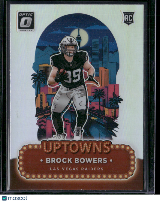 2024 Panini Donruss Optic Uptowns BROCK BOWERS #8 - CASE HIT Rookie Card RC