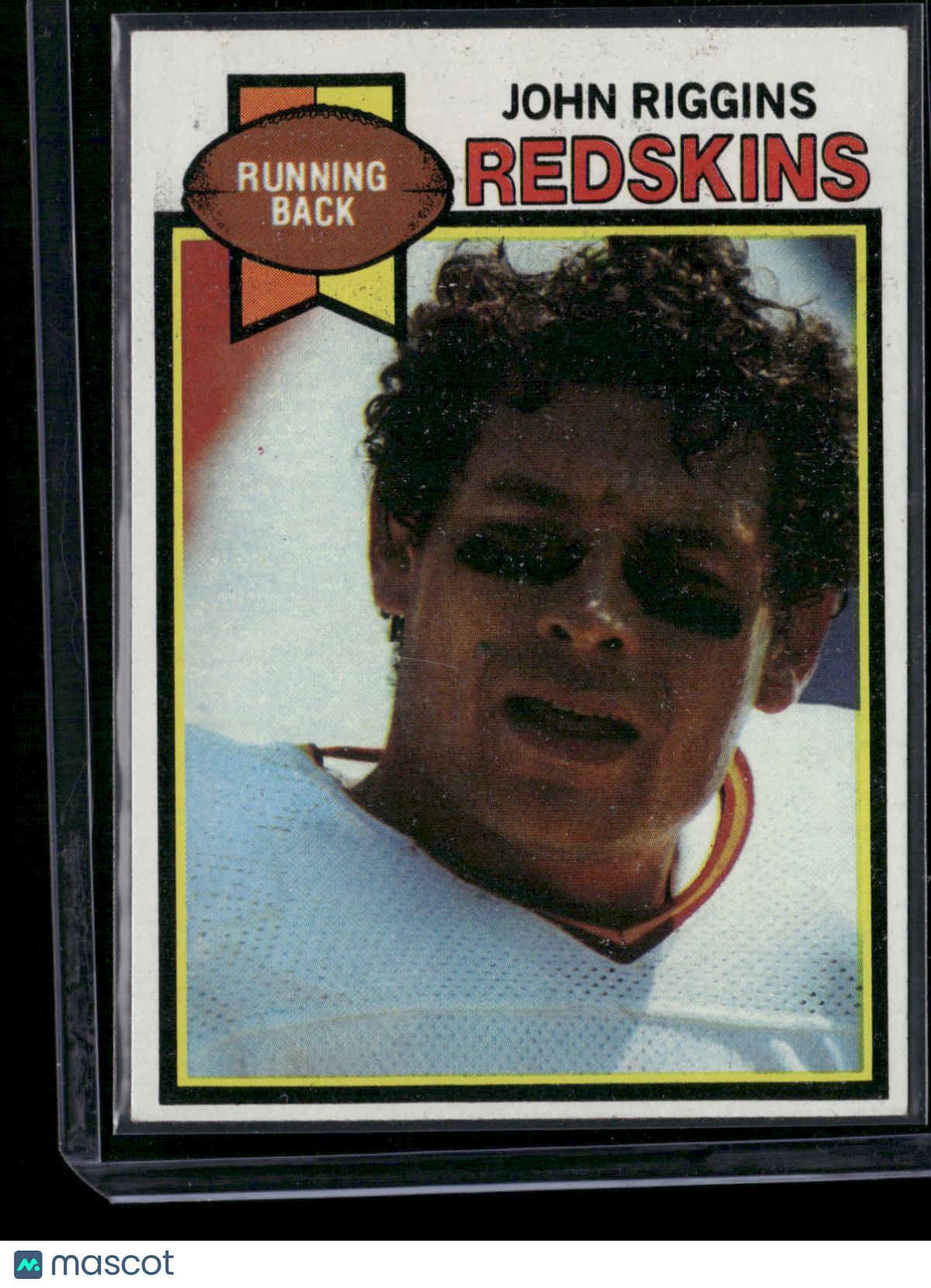 1979 Topps JOHN RIGGINS #10 Color Loss (VG)