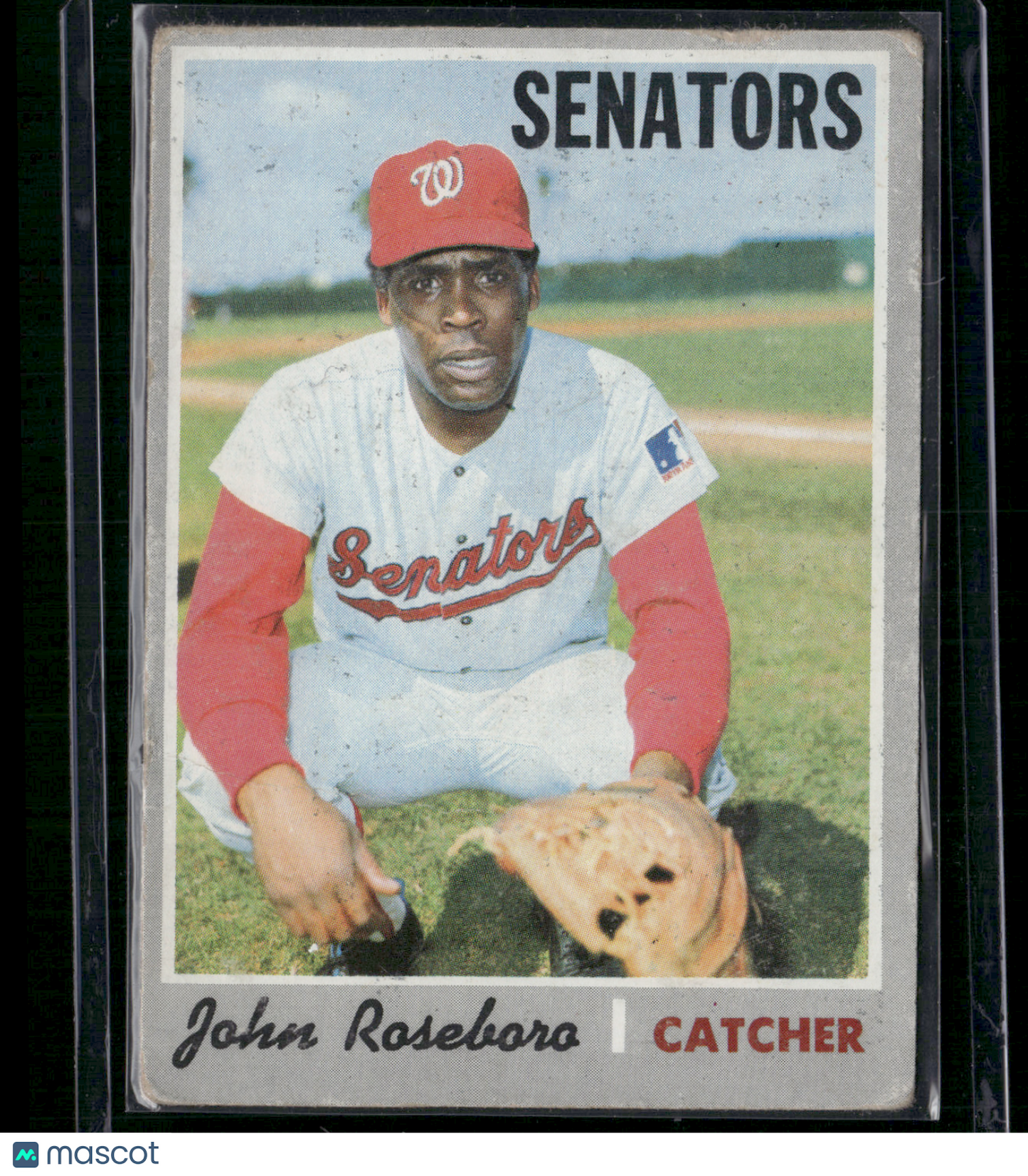 1970 Topps JOHN ROSEBORO #655
