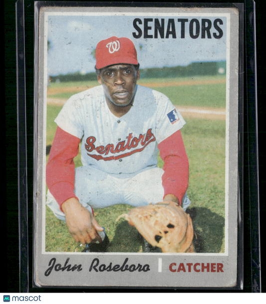 1970 Topps JOHN ROSEBORO #655